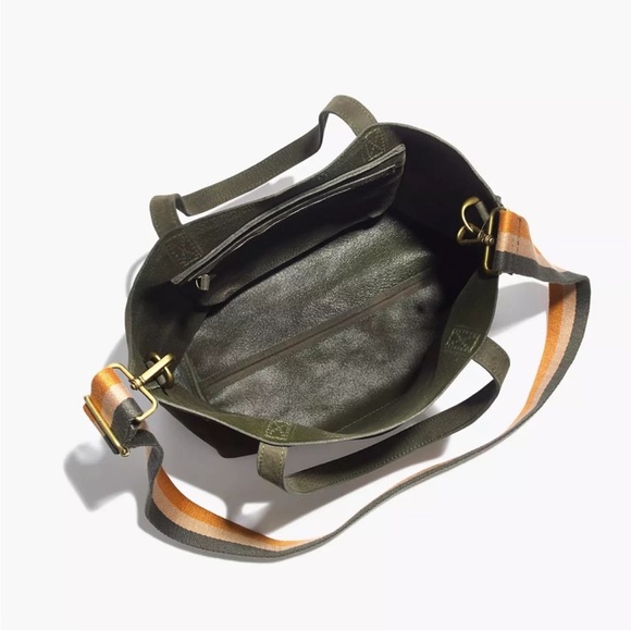 NEW! Madewell Medium Transport Tote Nubuck Leather - Picture 2 of 7